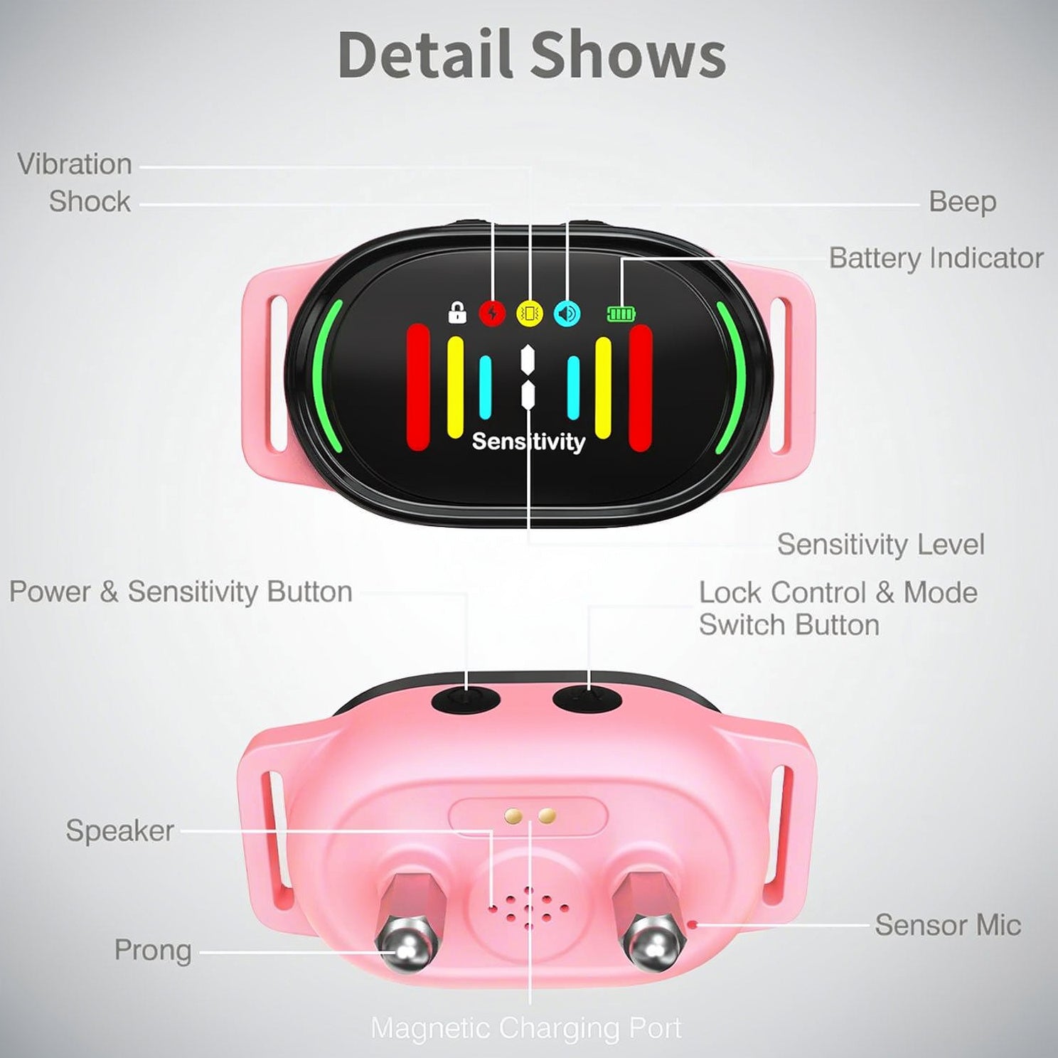 Smart Anti Bark Dog Collar