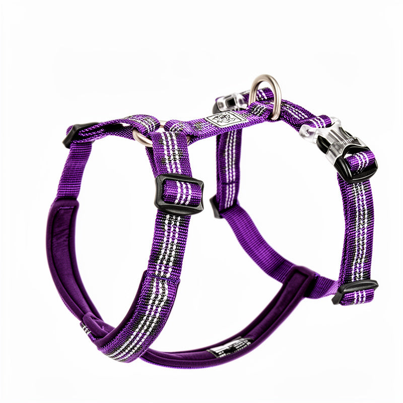 Reflective Style Dog Harness With Soft Padded Chest Support