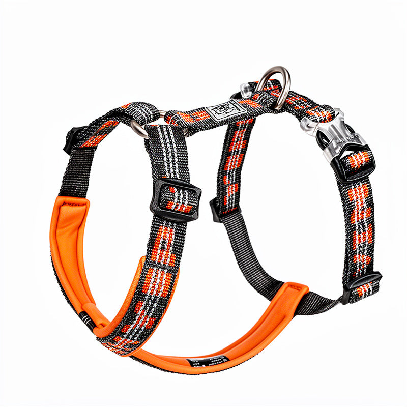 Reflective Style Dog Harness With Soft Padded Chest Support