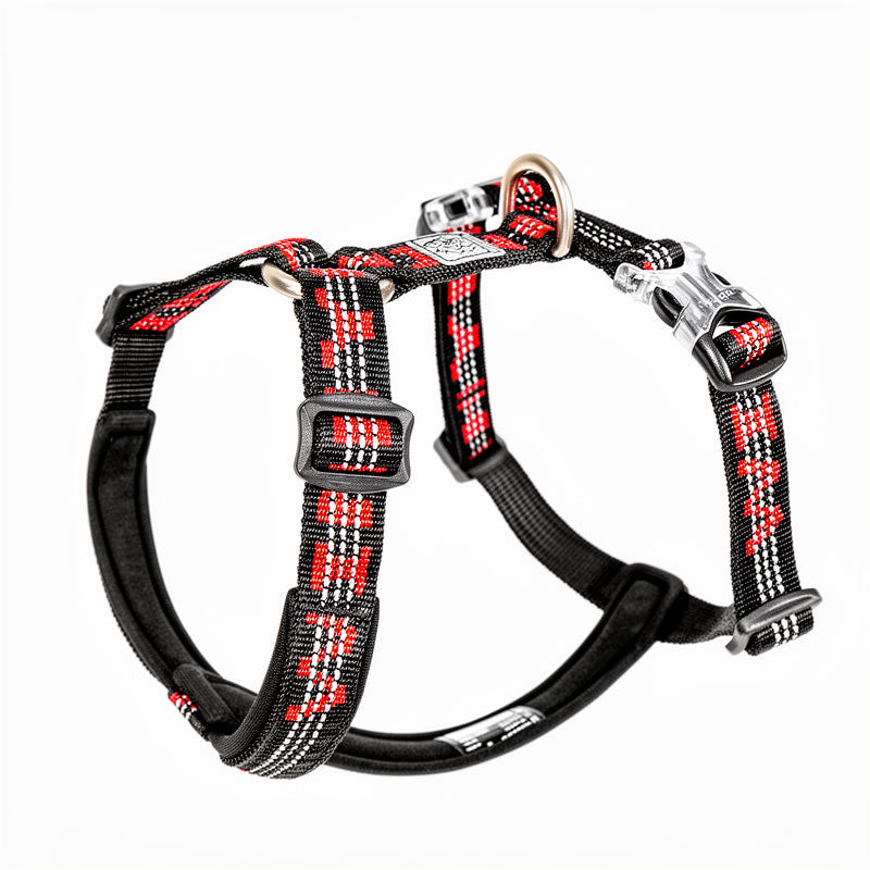 Reflective Style Dog Harness With Soft Padded Chest Support