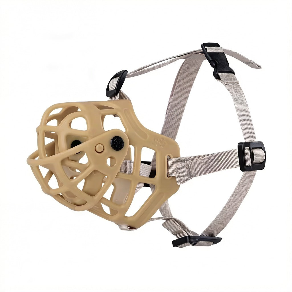 Soft Silicone Anti Biting Breathable Dog Muzzle