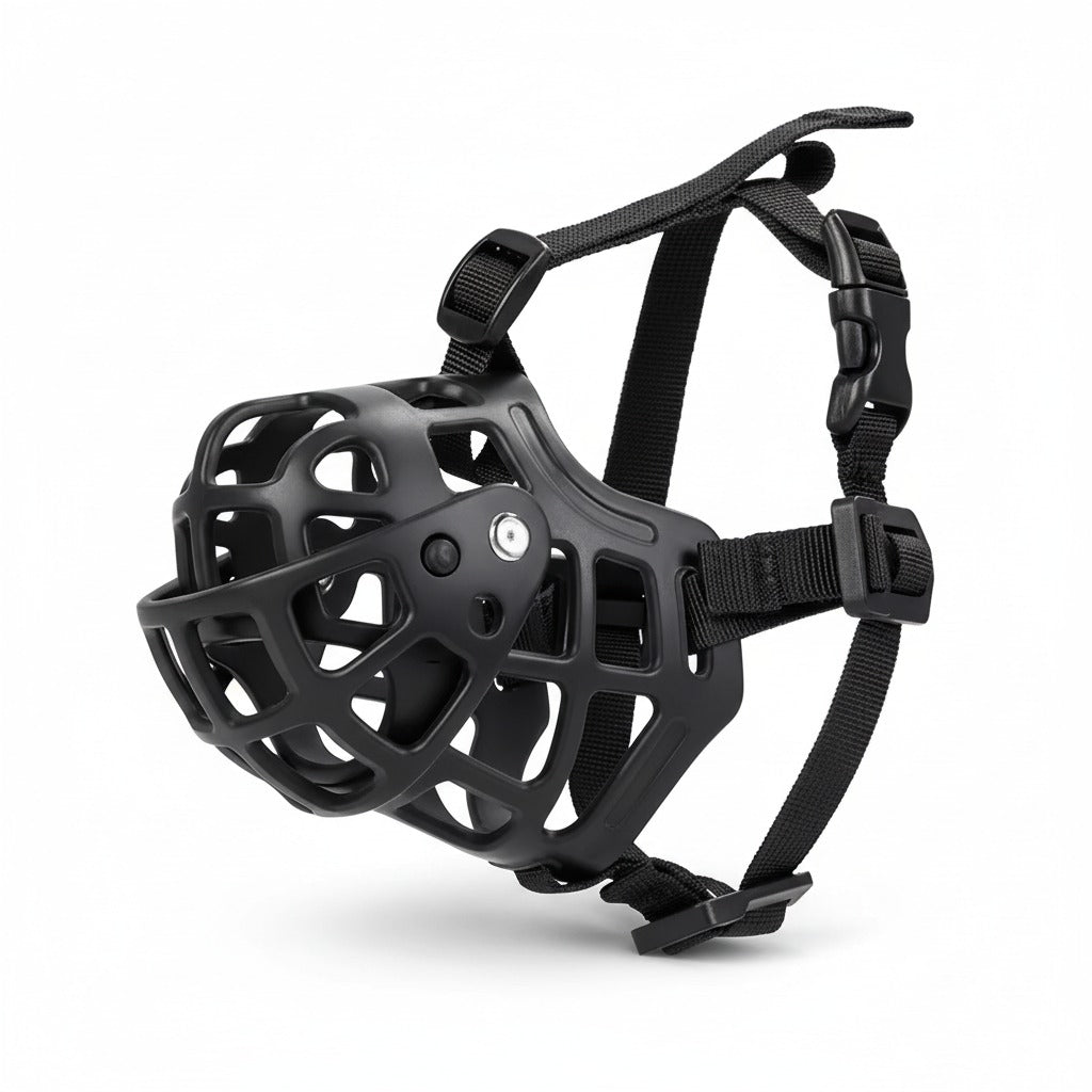 Soft Silicone Anti Biting Breathable Dog Muzzle