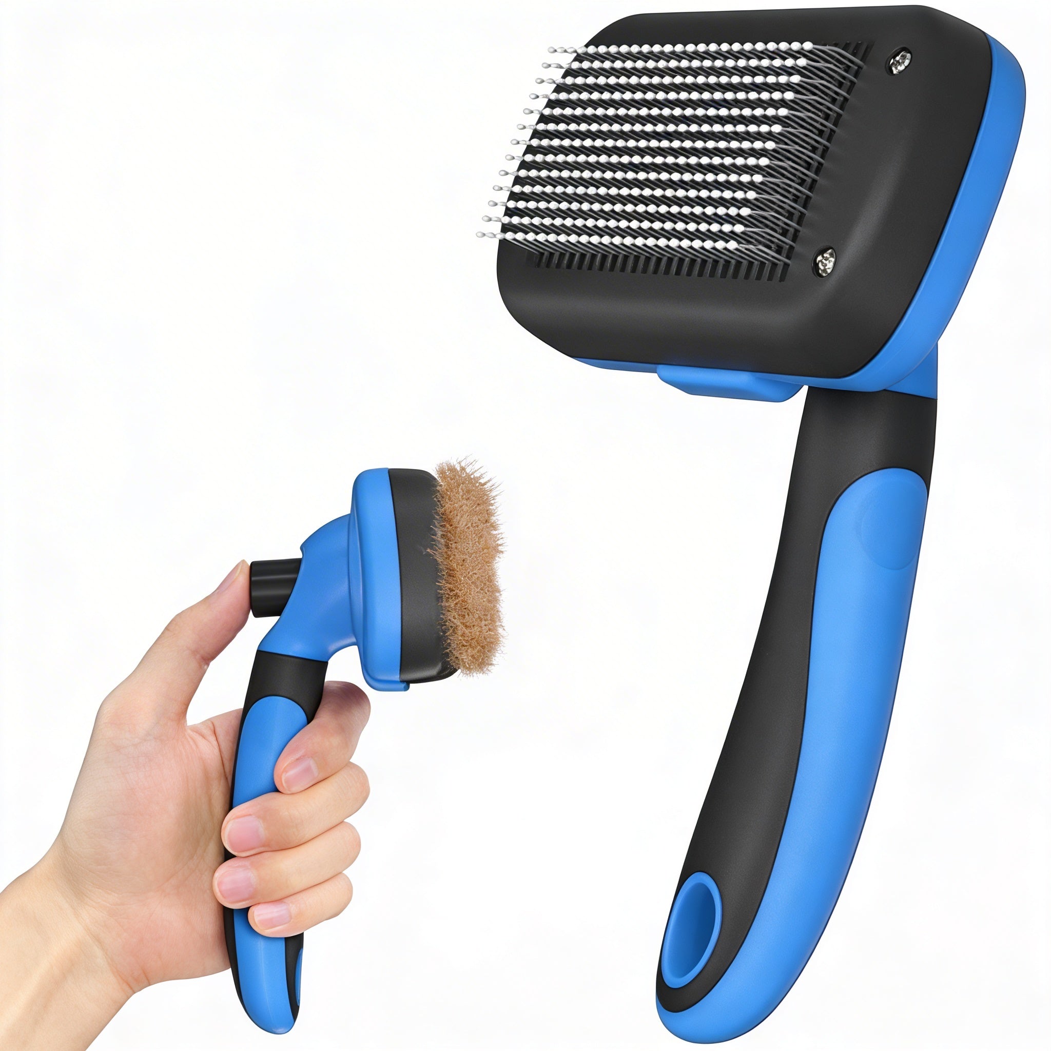 Self Cleaning Skin Friendly Grooming Brush For Pets