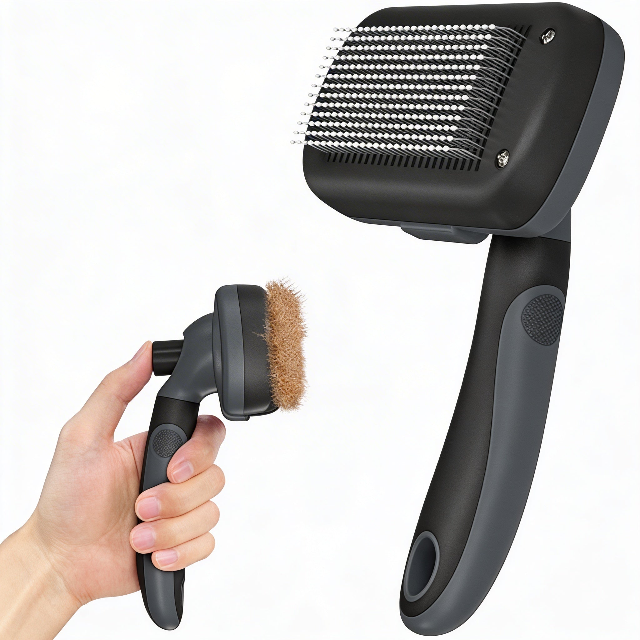 Self Cleaning Skin Friendly Grooming Brush For Pets