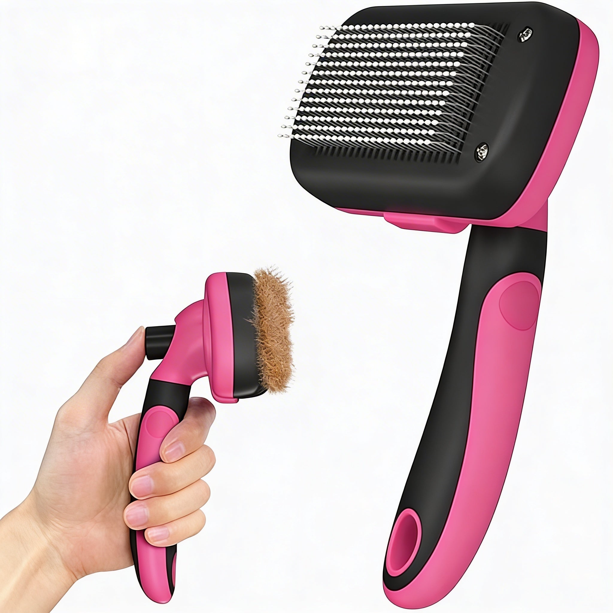 Self Cleaning Skin Friendly Grooming Brush For Pets