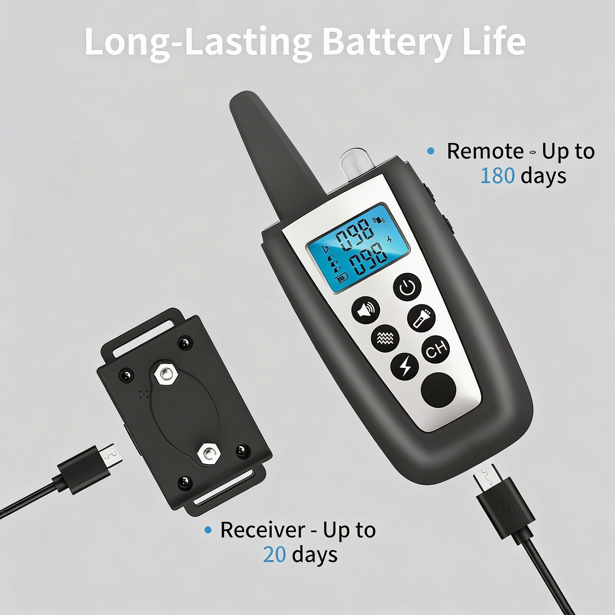 3300ft Remote Range Electronic Dog Training Collar