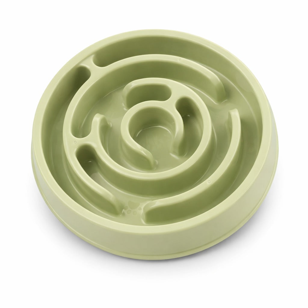 Anti Gulping Slower Food Feeding Dish