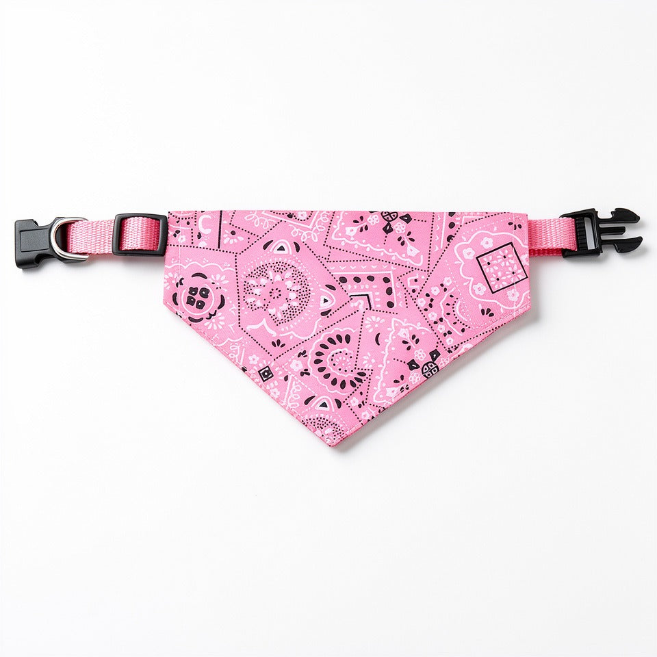 Bandana Triangular Washable Pet Collar