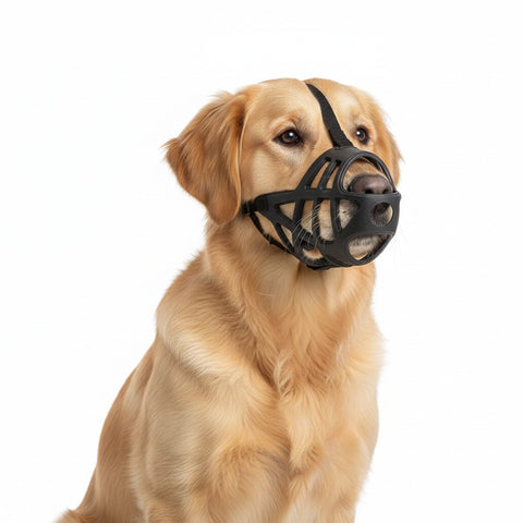 Breathable Basket Durable Mask For Dogs
