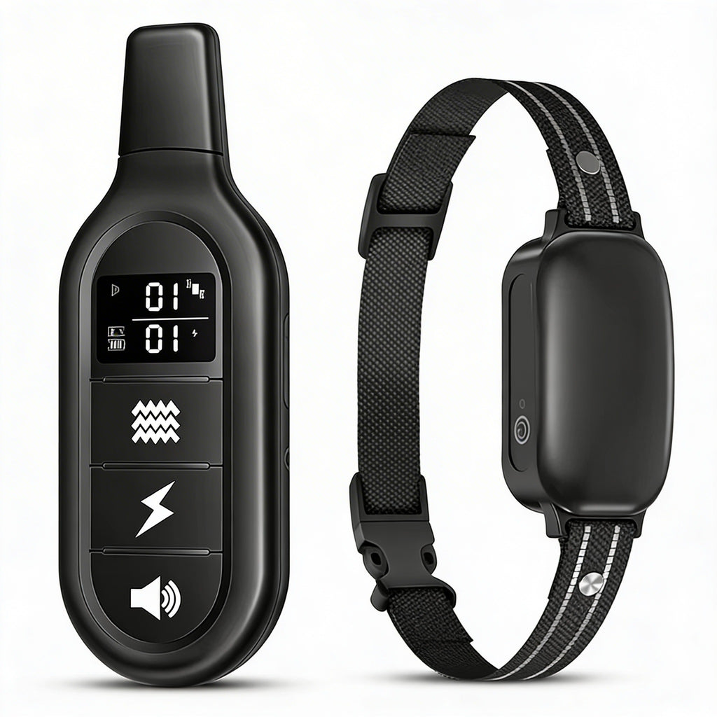 Electric Dog Training Collar With Rechargeable Remote Control