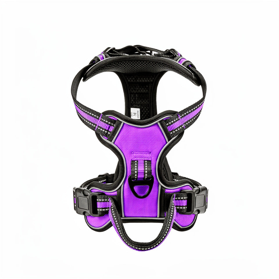 Adjustable Nylon Reflective Soft Breathable Dog Harness