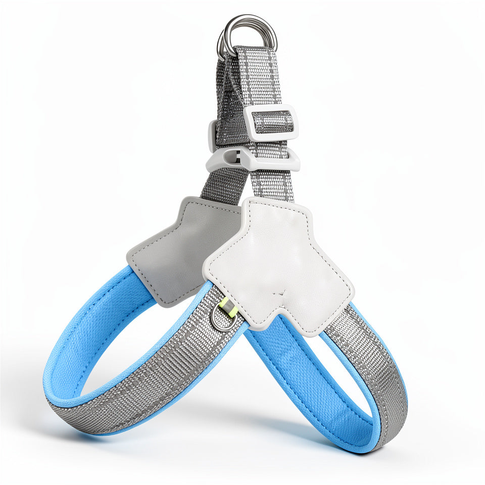 Reflective Dog Harness For Safe Night Walks