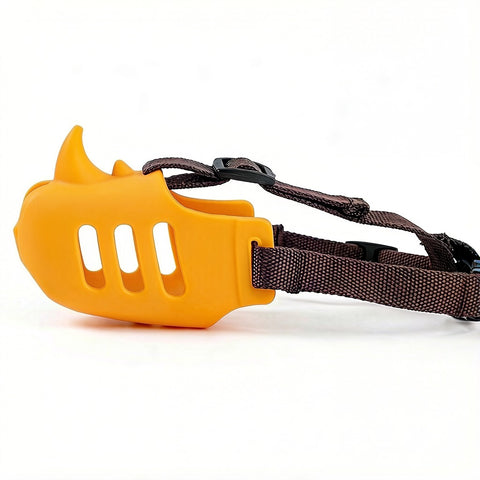 Soft Silicone Rhino Anti Bite Dog Muzzle