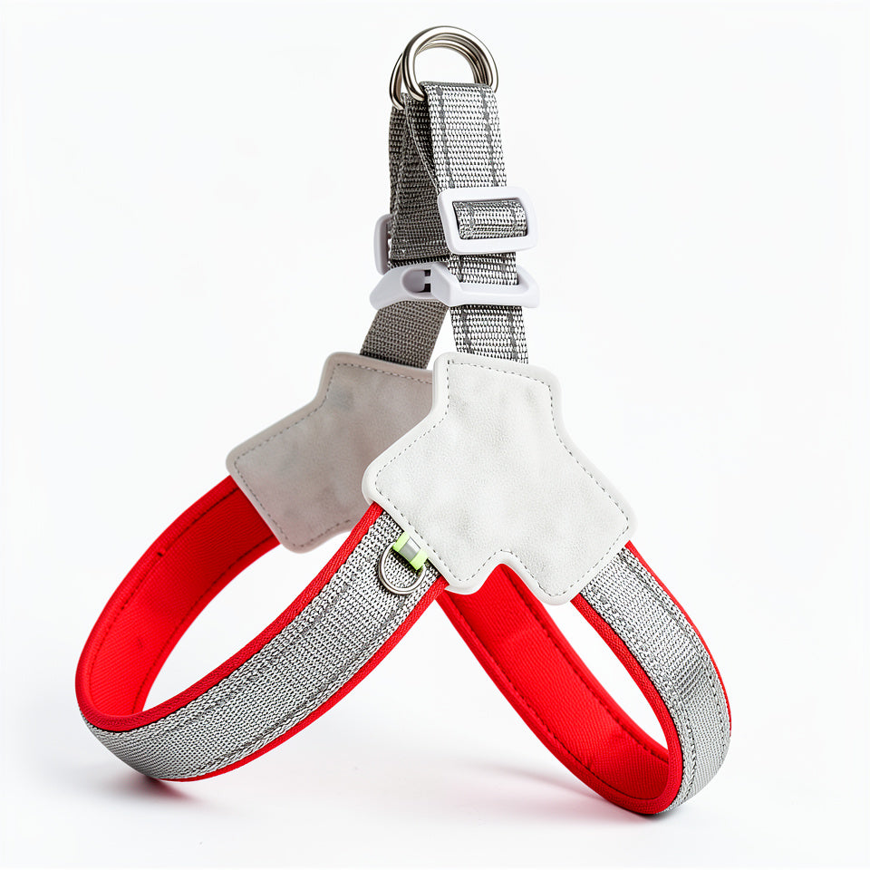 Reflective Dog Harness For Safe Night Walks