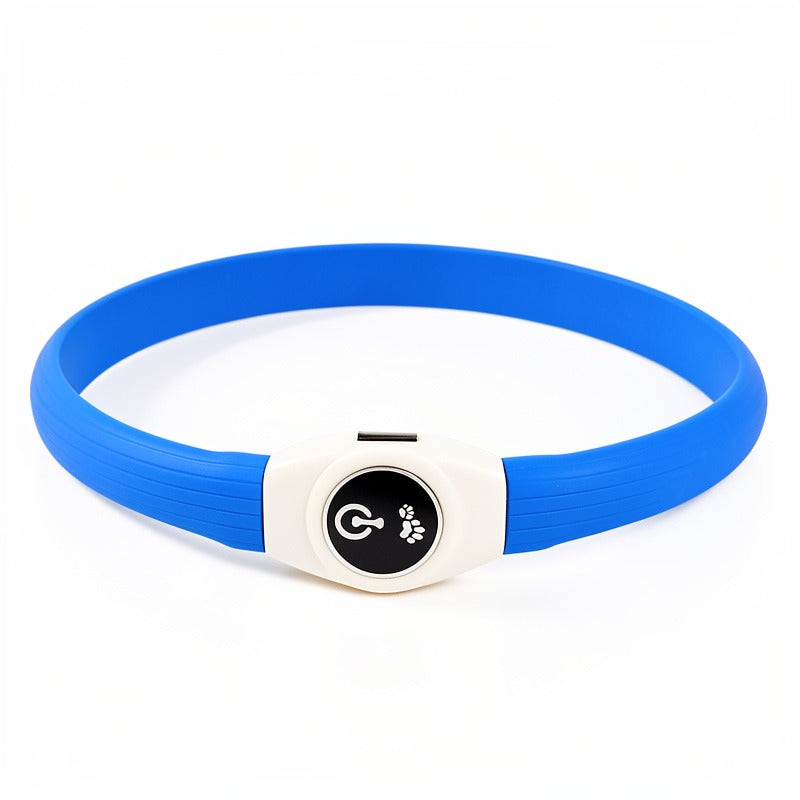 New Led Luminous PVC Waterproof Dog Collar