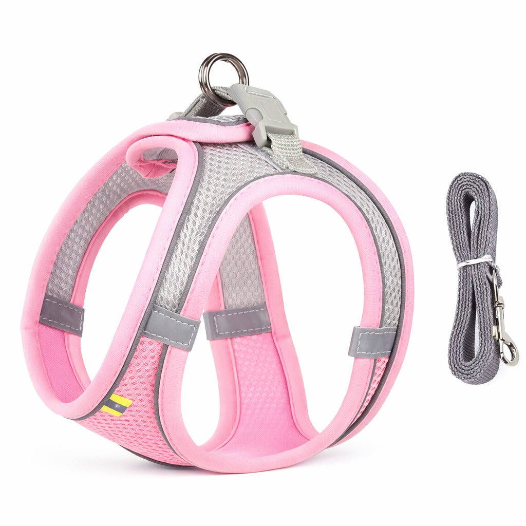 Breathable Mesh Dog Harness For All Seasons
